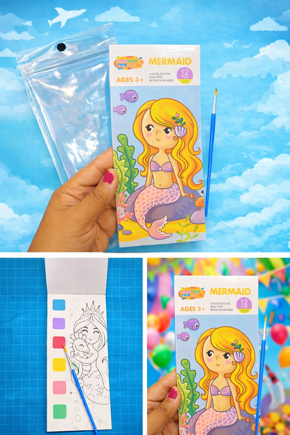 🎨 Vishkaa’s Water Color Coloring Book | Set of 2|