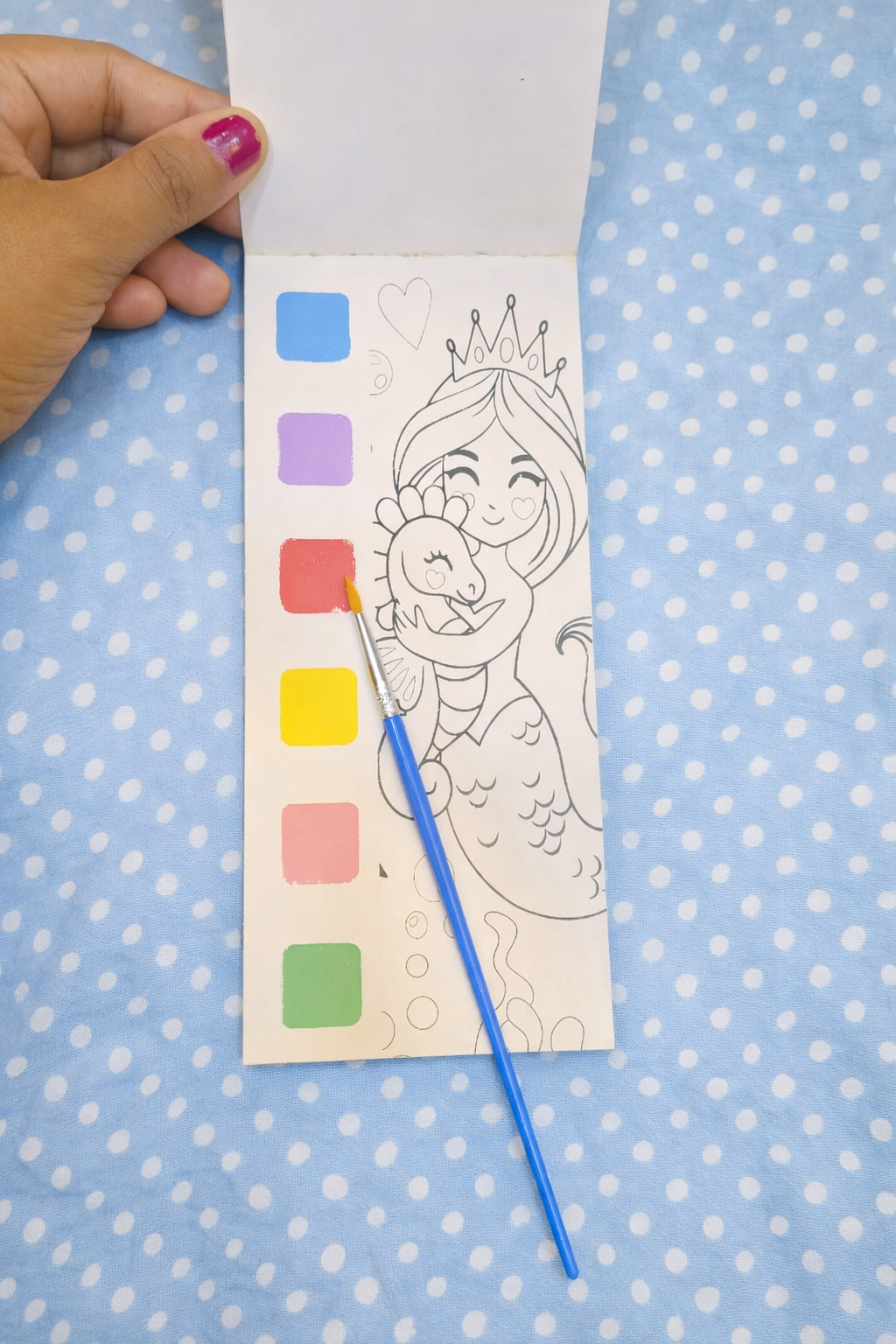 🎨 Vishkaa’s Water Color Coloring Book | Set of 2|